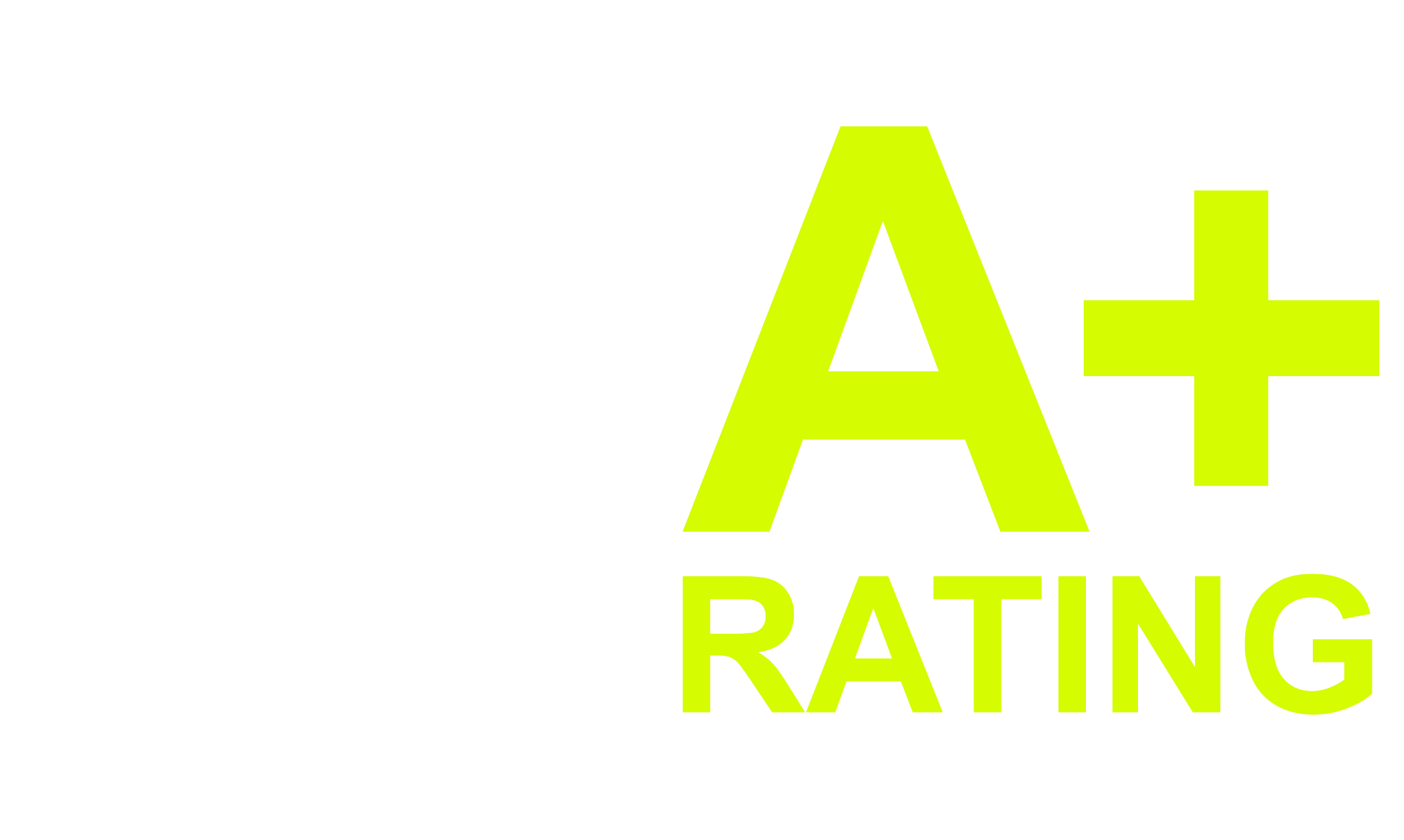 BBB Accredited Business A+ Rating