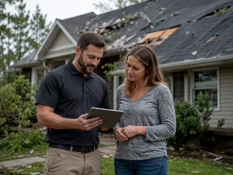 Insurance claim inspection