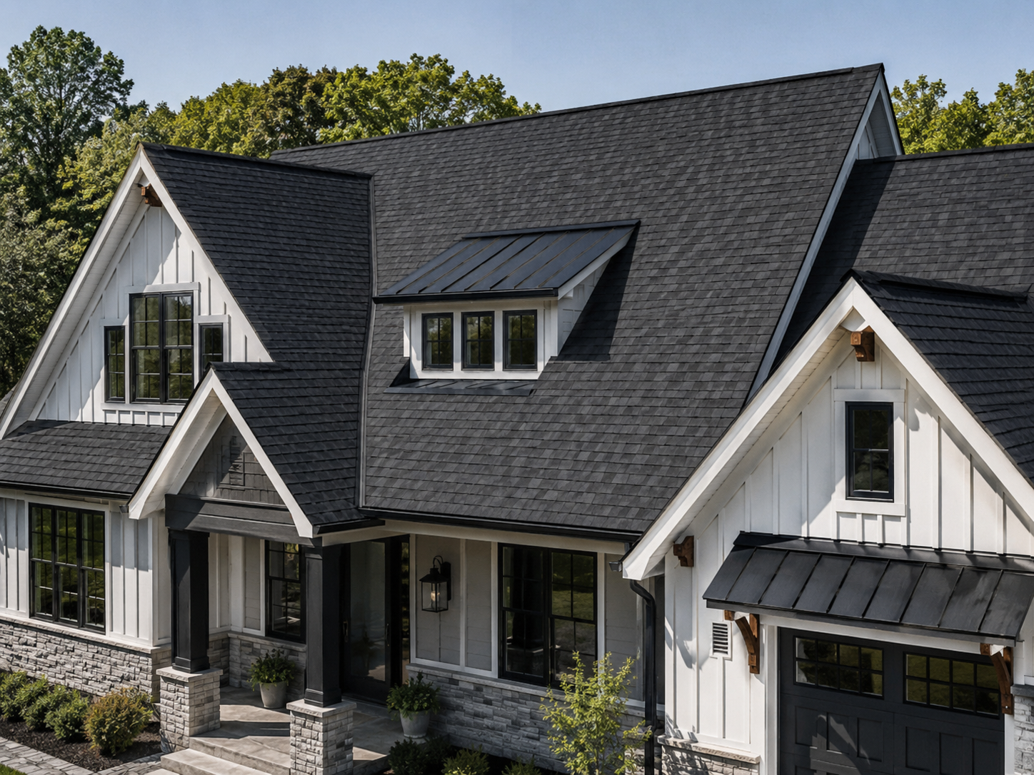 Residential roof replacement