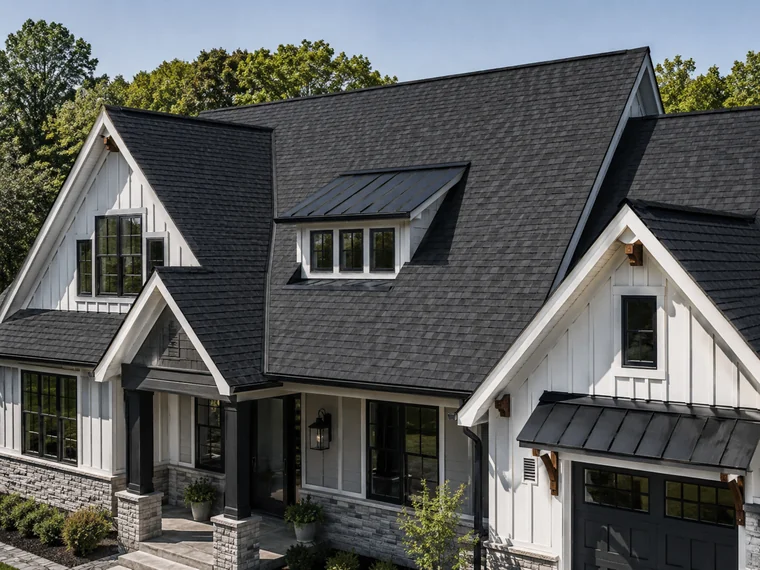 Residential roof replacement